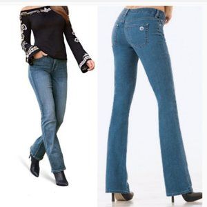 Boston Proper Paris Fit Boot cut DARK WASH JEANS 12M